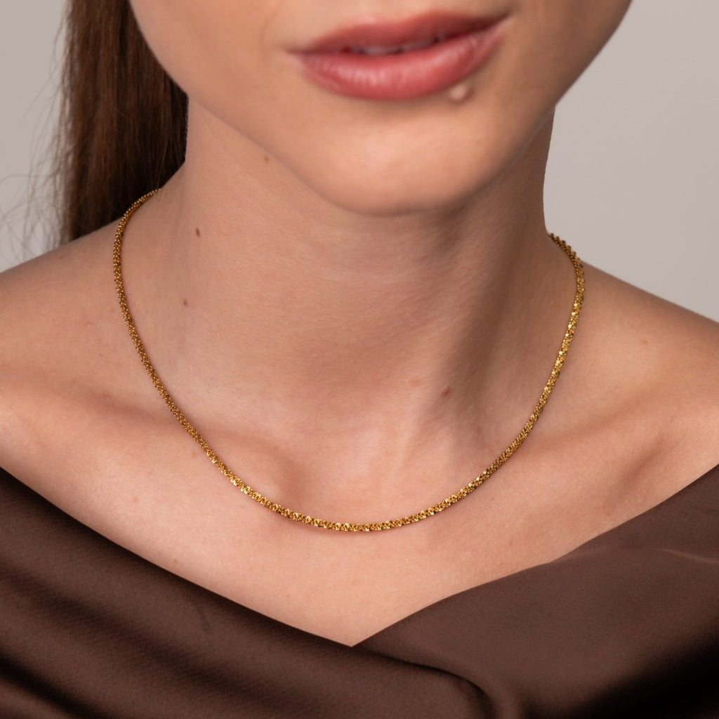 Colar Dely Banhado em Ouro 18k