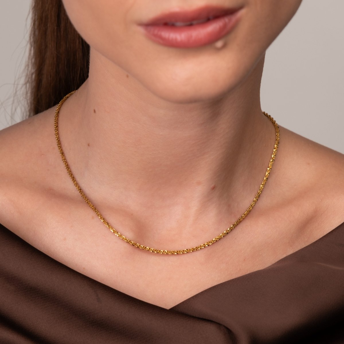 Colar Dely Banhado em Ouro 18k