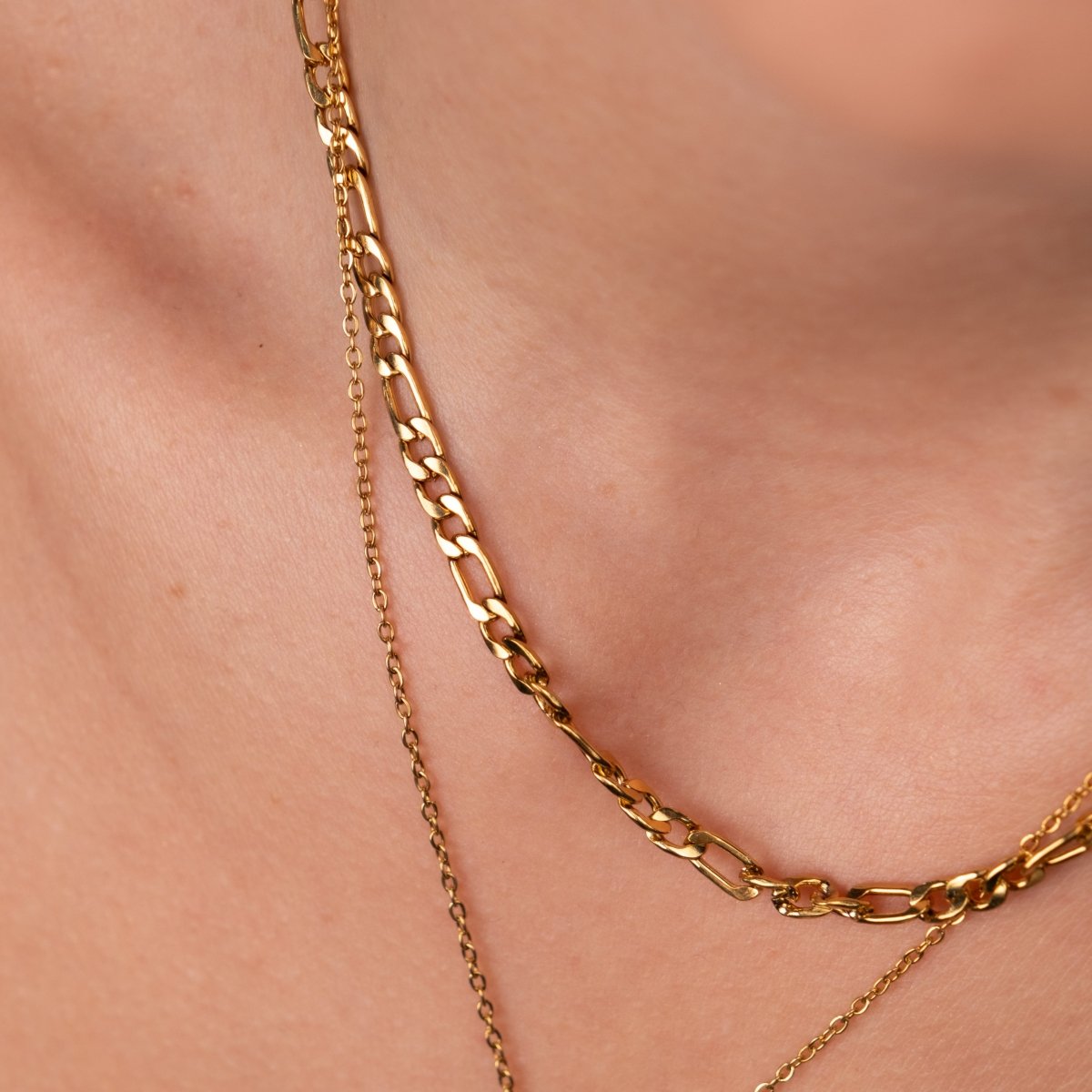 Mix Colar Aurora Banhado em Ouro 18K