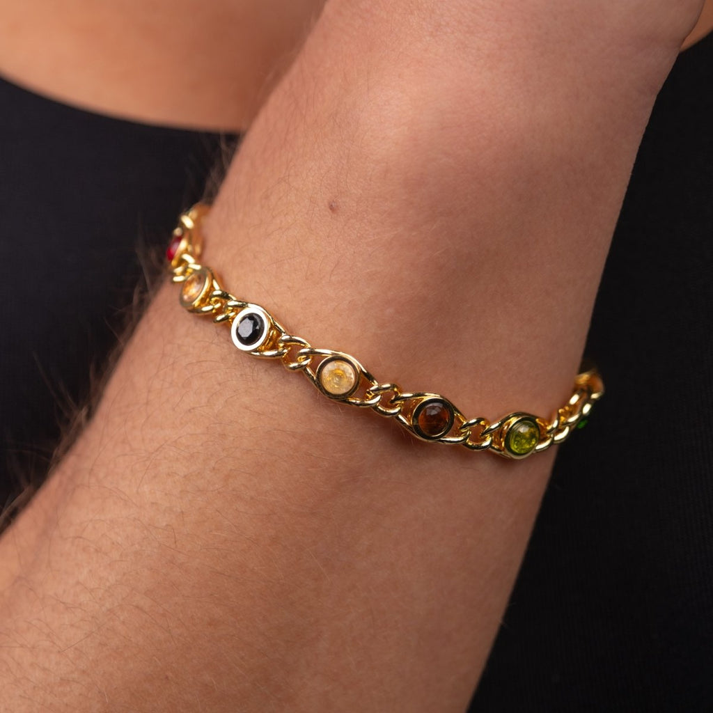 Pulseira Chloé Banhado em Ouro 18k